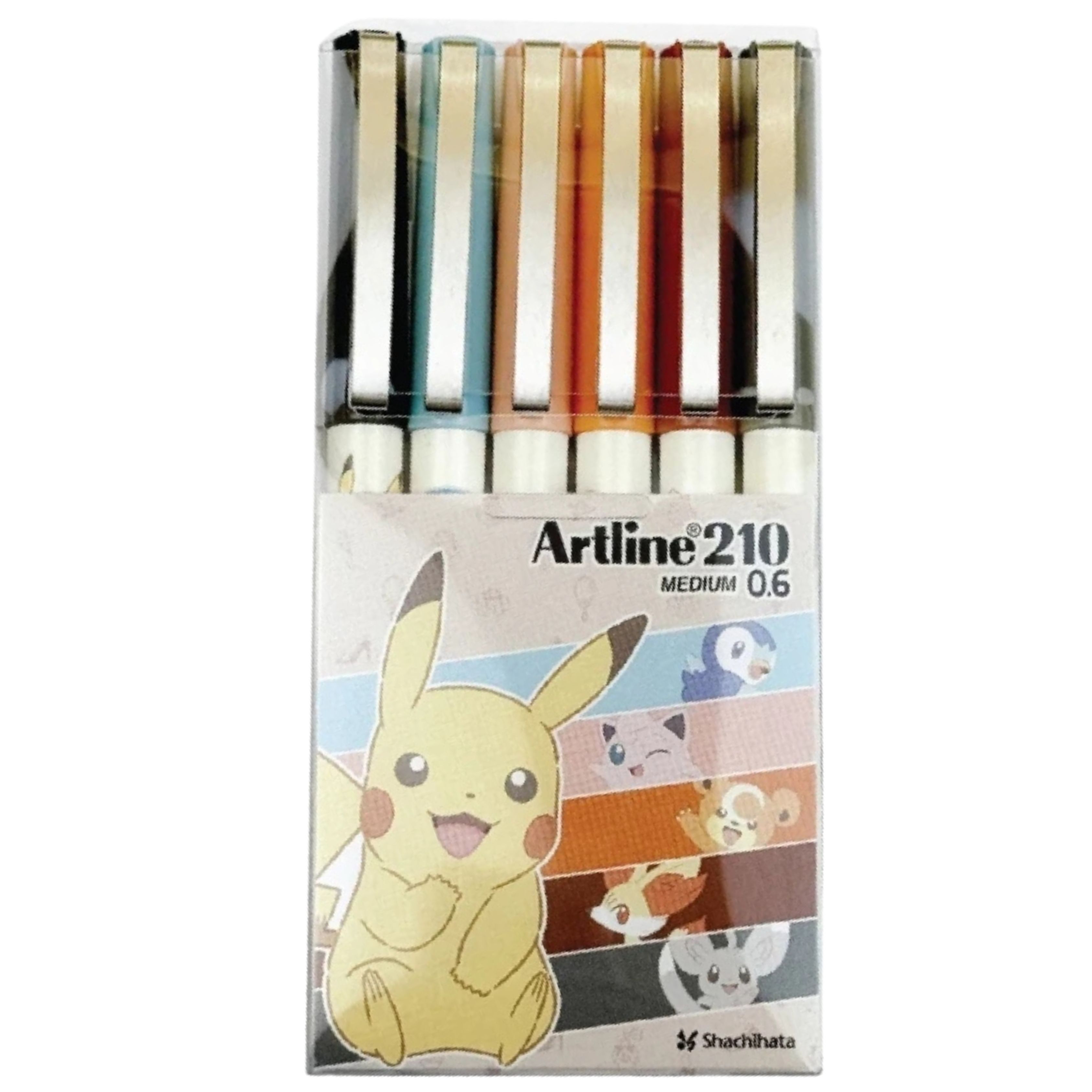  Artlineปากกาหัวเข็ม Pokemon 