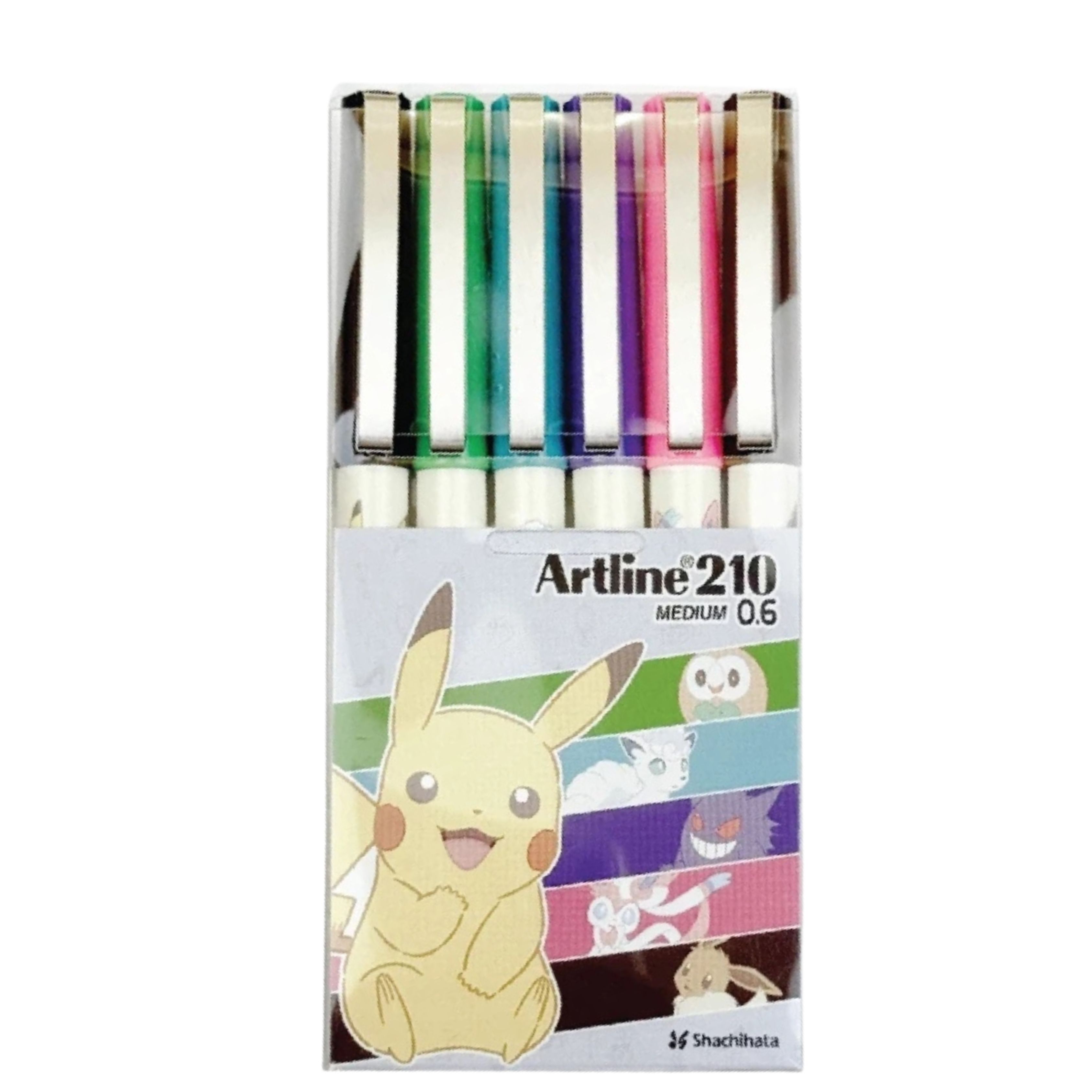  Artlineปากกาหัวเข็ม Pokemon 
